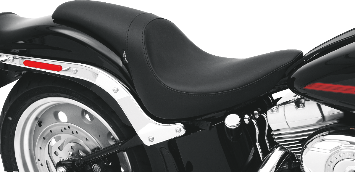 DRAG SPECIALTIES SEATS Predator Seat - Black - Smooth - FL/FX '06-'17 0802-0392