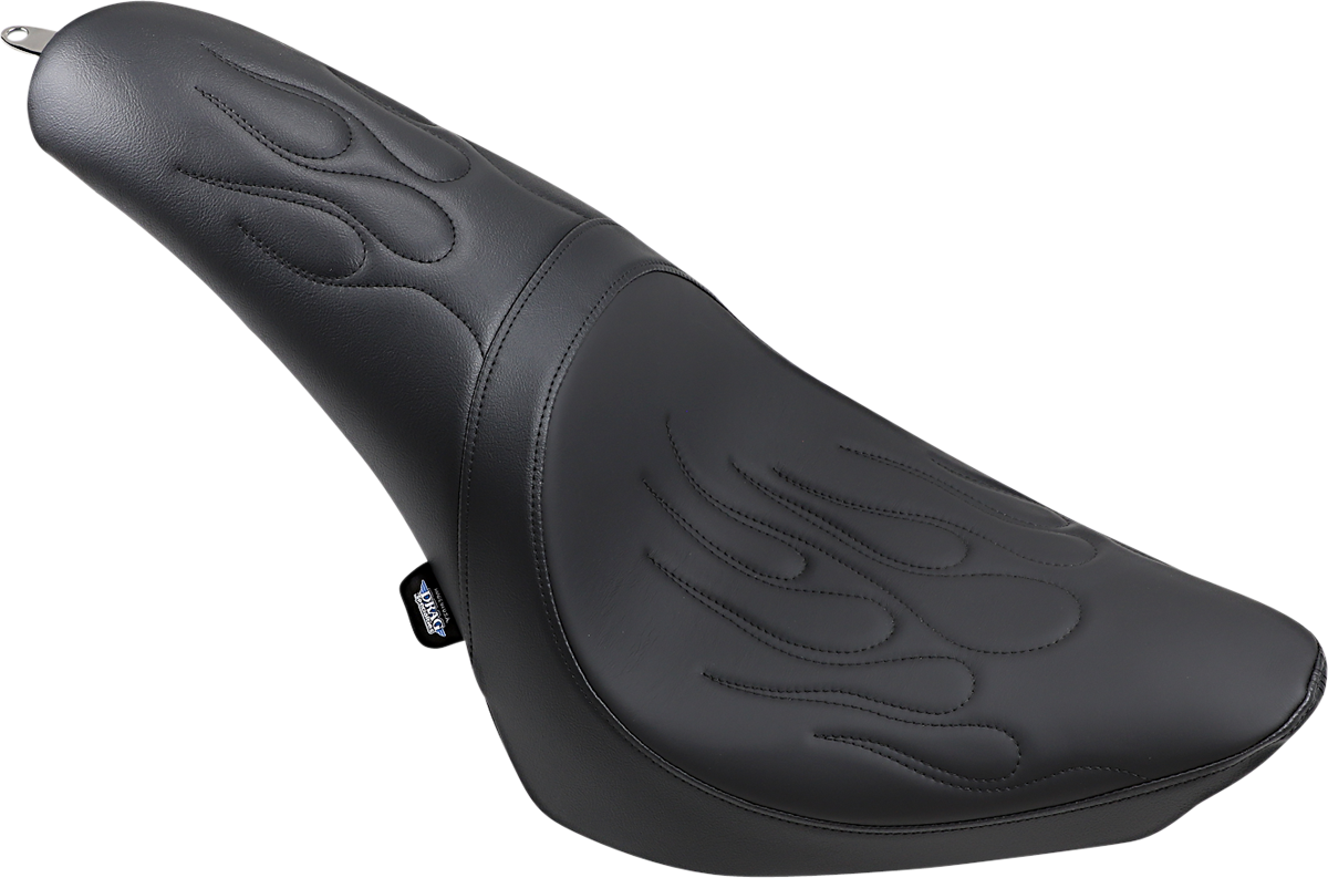 DRAG SPECIALTIES SEATS Predator Seat - Flame Stitched - FL/FX '00-'17 0802-0468
