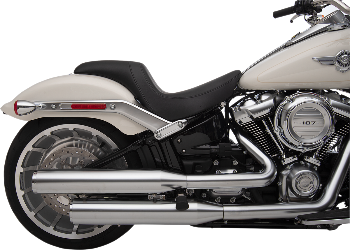 DRAG SPECIALTIES SEATS Predator Seat - Vinyl - Smooth - FL/FX '18-'25 0802-1181
