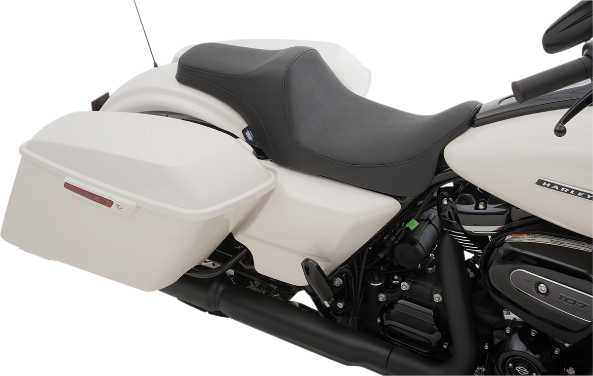 DRAG SPECIALTIES SEATS Predator III Seat - Smooth - FL '08-'23 0801-1112