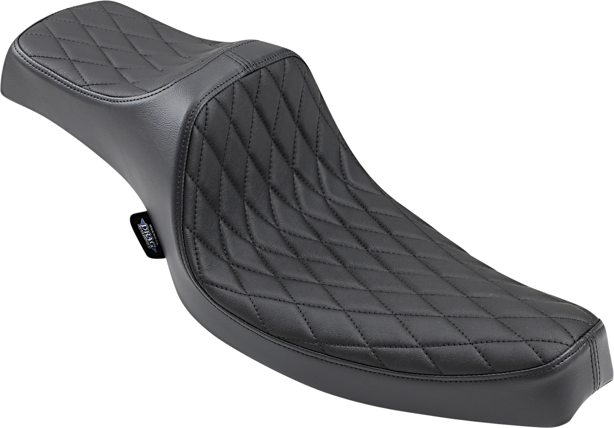 DRAG SPECIALTIES SEATS Predator III Seat - Diamond Stich w/ Black Thread - XL '57-'78 0804-0758