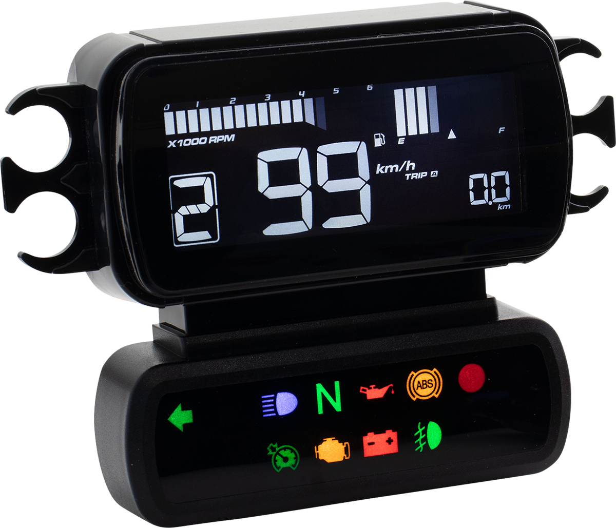 KOSO NORTH AMERICA D2 LCD - Multifunction Meter BA080000