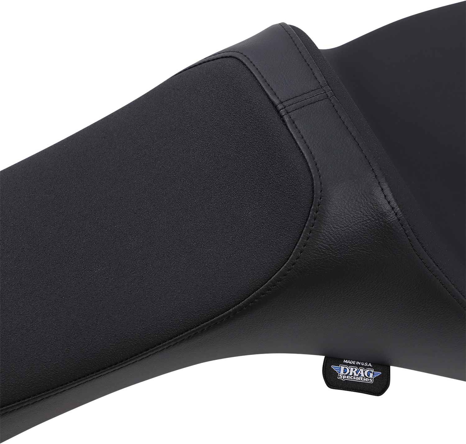 DRAG SPECIALTIES SEATS Predator III Slip Stop™ Seat - Smooth - Black - FL/FX '18-'23 4665