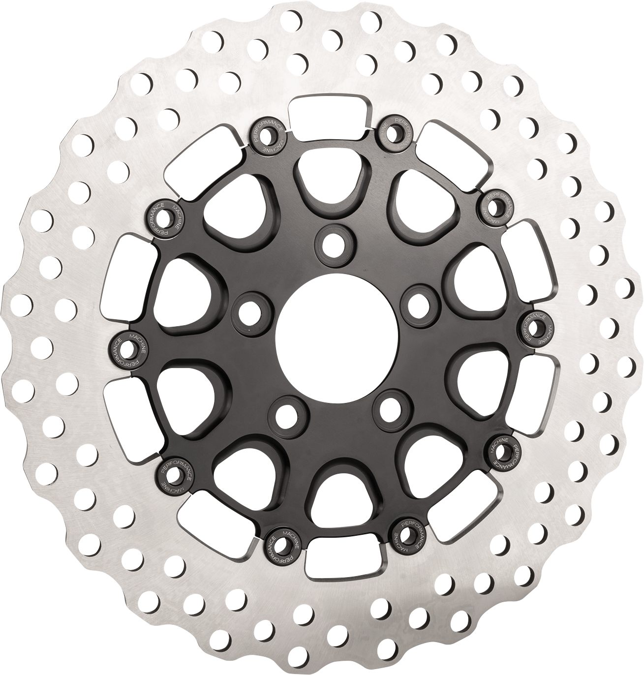 SLYFOX Rear Rotor - Black - 11.8" 0133-1813S-B