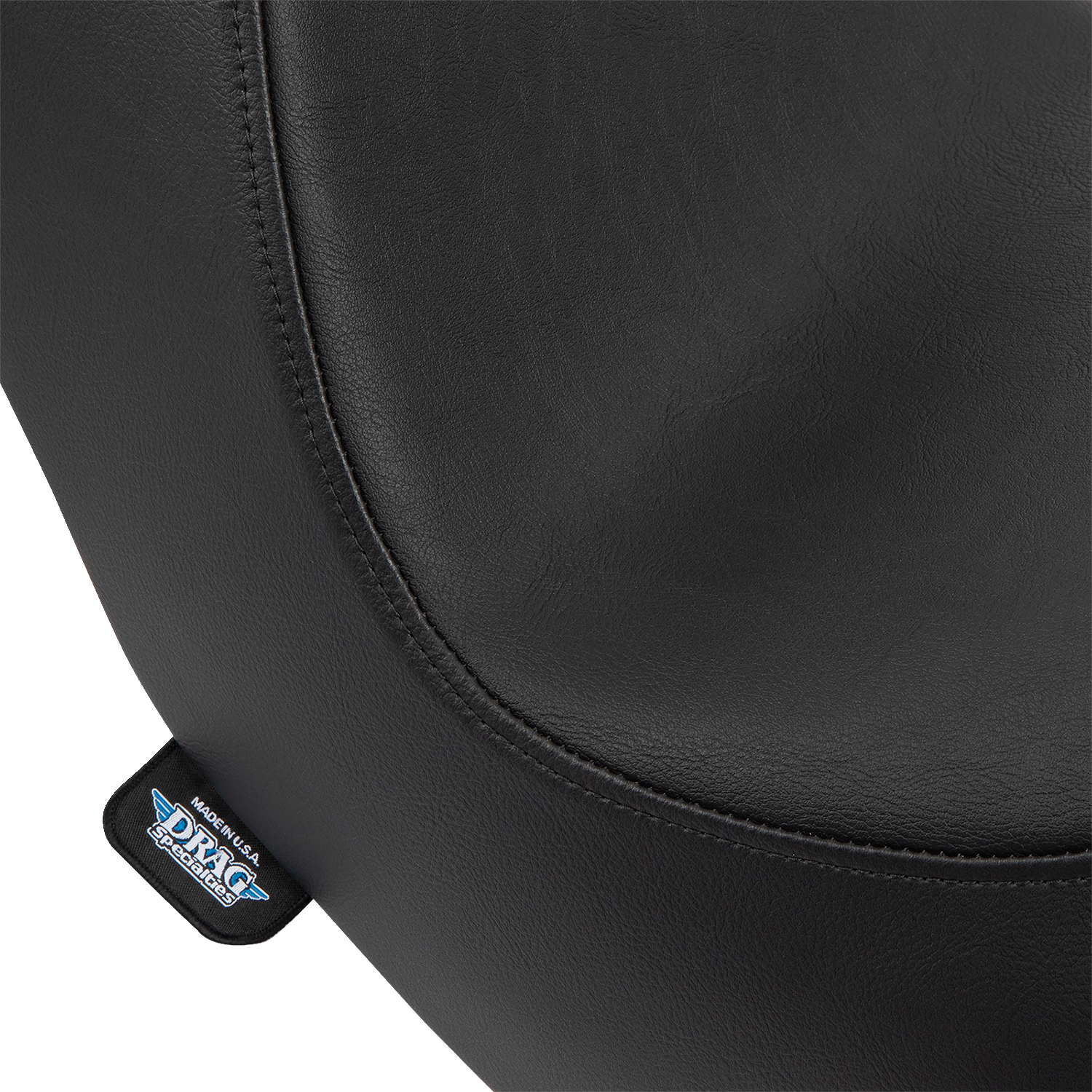 DRAG SPECIALTIES SEATS Predator III 2-Up Seat - Vinyl - Smooth - Black - FL/FX '18-'24 0802-1490