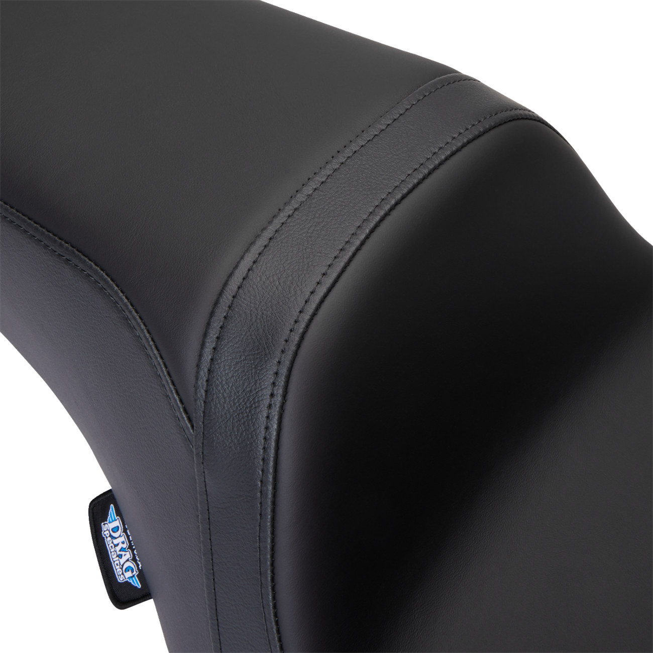 DRAG SPECIALTIES SEATS Predator 1Up Seat - Solar Leather - Black - Smooth - FLH '08-'23 08011493