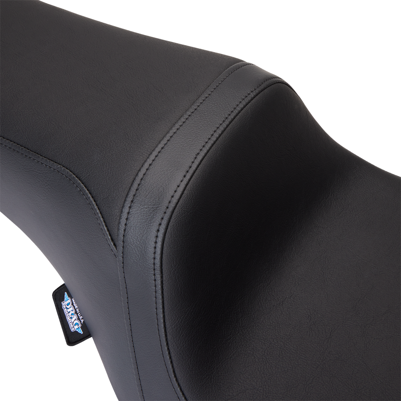 DRAG SPECIALTIES SEATS Predator 1Up Seat - Vinyl - Black - Smooth - FLH '08-'23 0801-1480