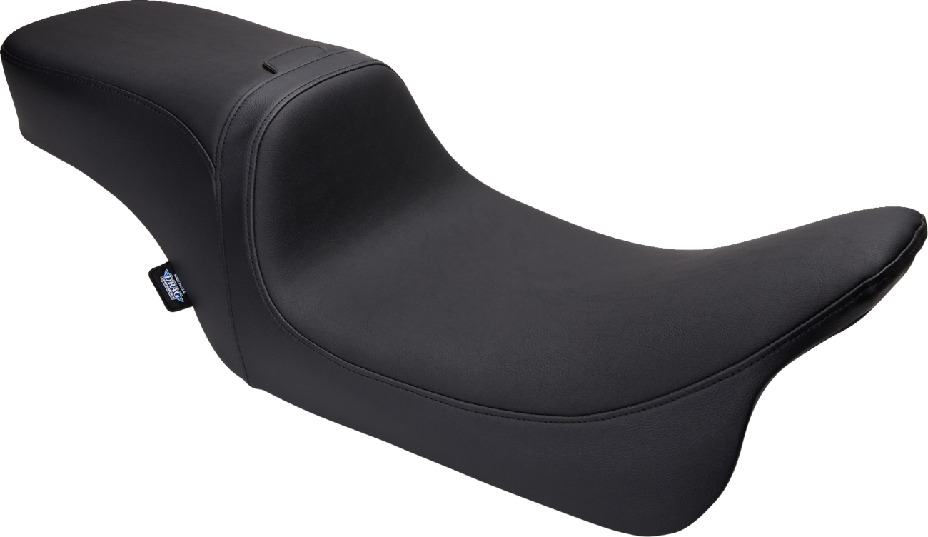DRAG SPECIALTIES SEATS Predator 2-Up Seat - Vinyl - Smooth - w/o Backrest - FLH/FLTR '08-'24 0801-1499