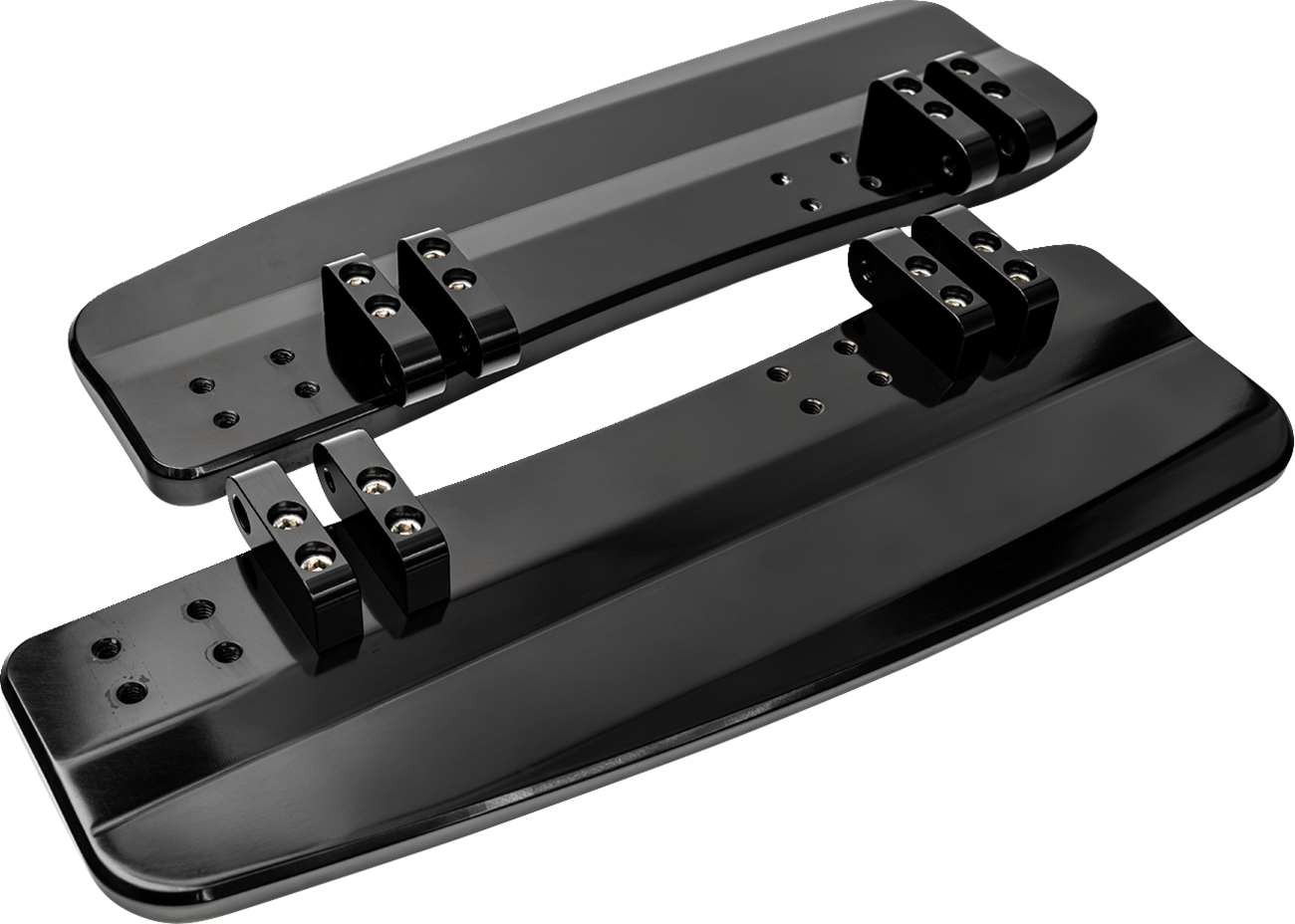 SLYFOX Driver Floorboards - Black Anodized - Touring SF-905-00-1