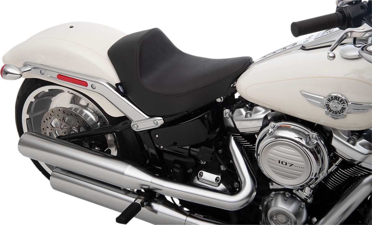 DRAG SPECIALTIES SEATS EZ-Solo Seat - Smooth - Vinyl - FLFB/S '18-'22 0802-1183