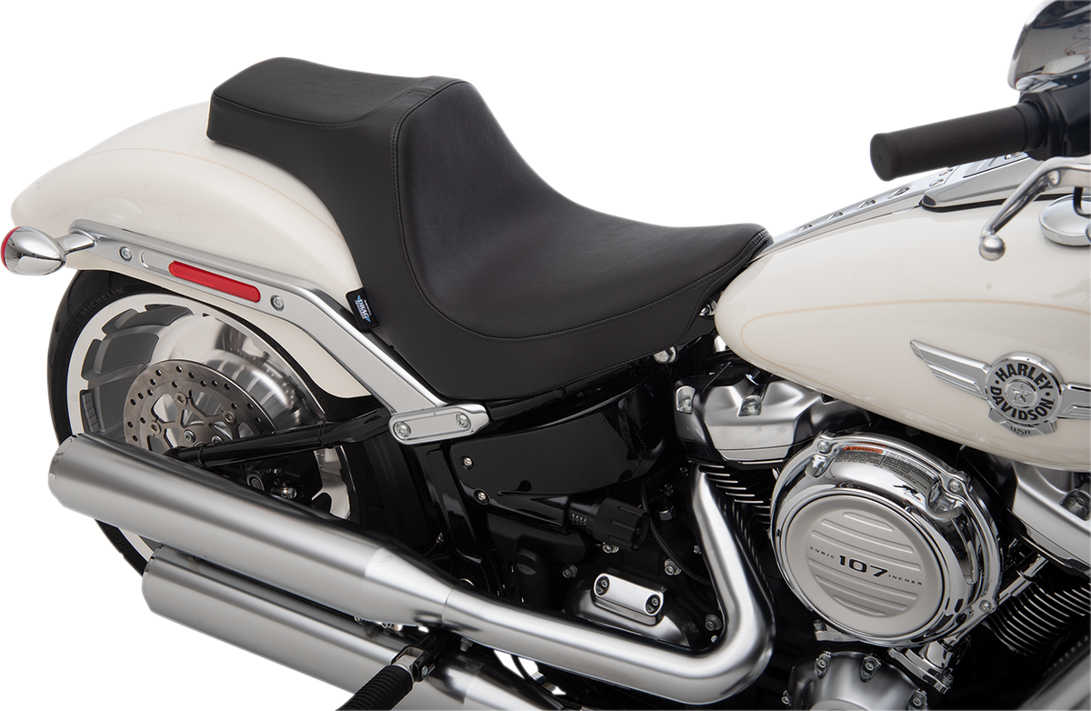 DRAG SPECIALTIES SEATS Predator III Seat - Black - Smooth - FXBR/S '18-'22 0802-1187