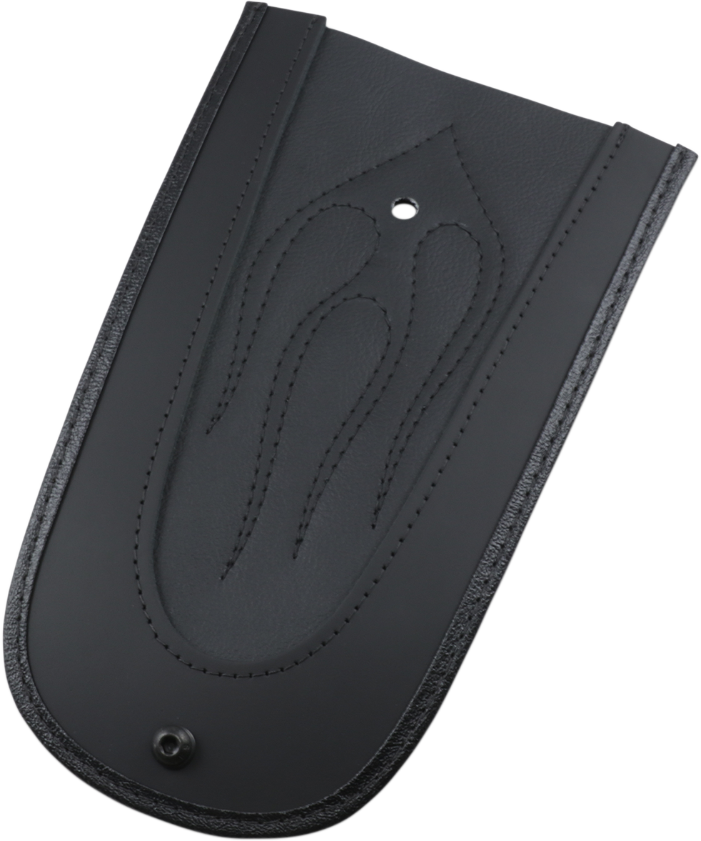 DRAG SPECIALTIES SEATS Fender Skin - Flame Stitched Automotive-Grade Vinyl Center - 10" 1405-0143