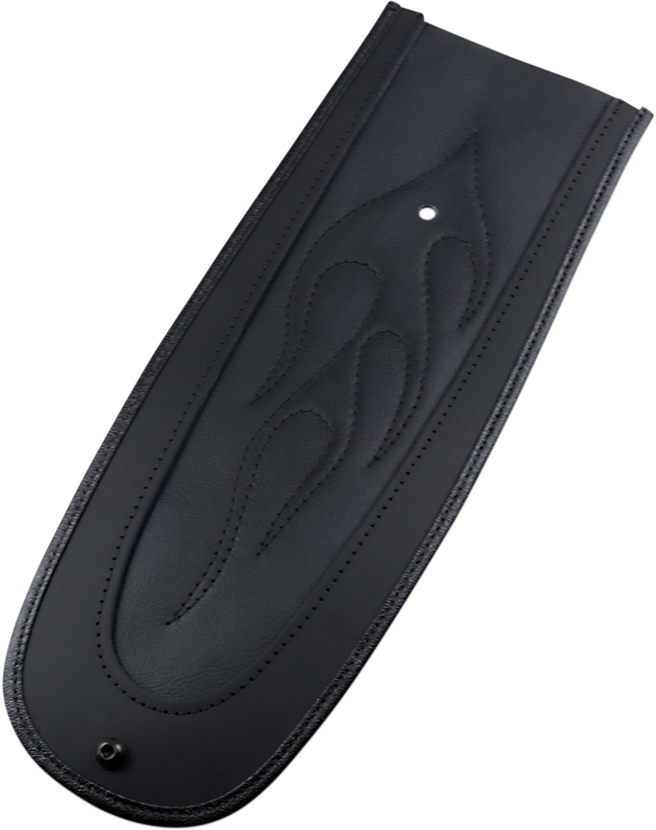 DRAG SPECIALTIES SEATS Fender Skin - Flame Stitched Automotive-Grade Vinyl Center - 15" 1405-0137