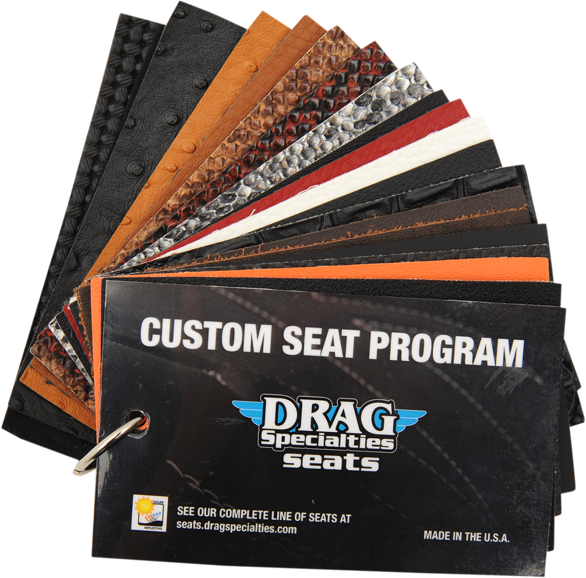 DRAG SPECIALTIES SEATS Seat Swatch Replacement 9903-0535