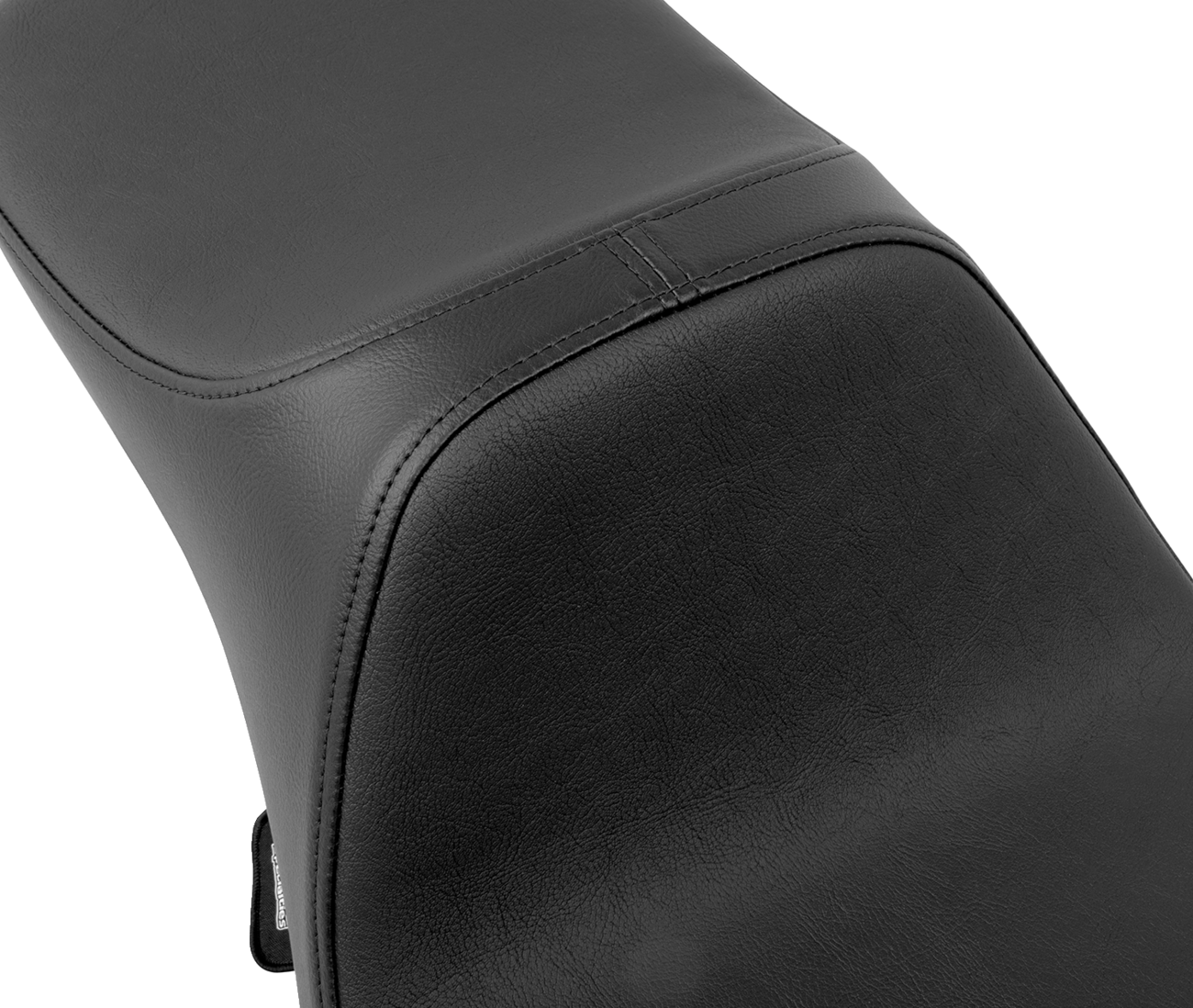DRAG SPECIALTIES SEATS Predator III Seat - Extended Reach - Double Diamond - Black - FLH/FLT '08-'24 4687B