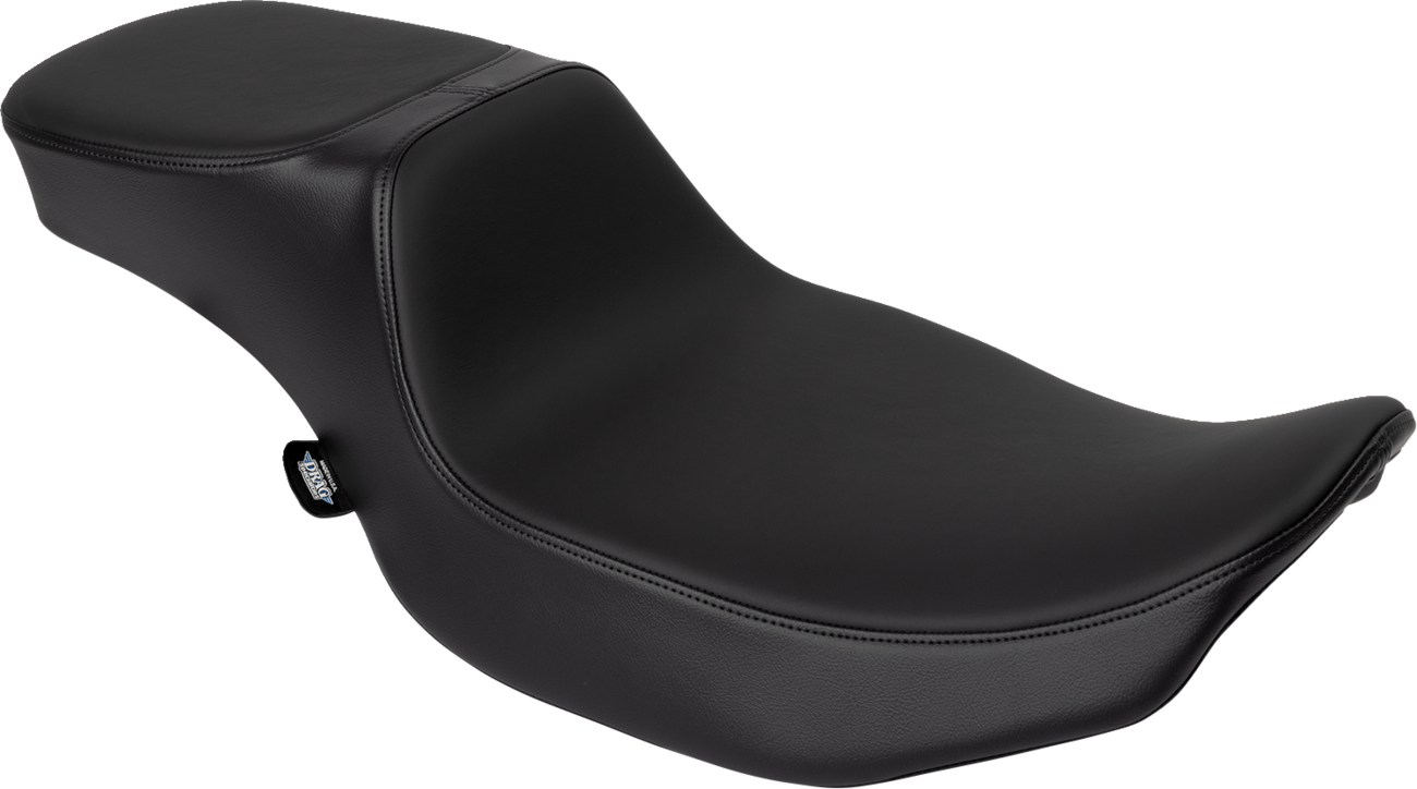 DRAG SPECIALTIES SEATS Performance Predator 2-Up Seat - Extended Reach - Solar Leather - Smooth - FLHX/FLTR '23-'24 4691E