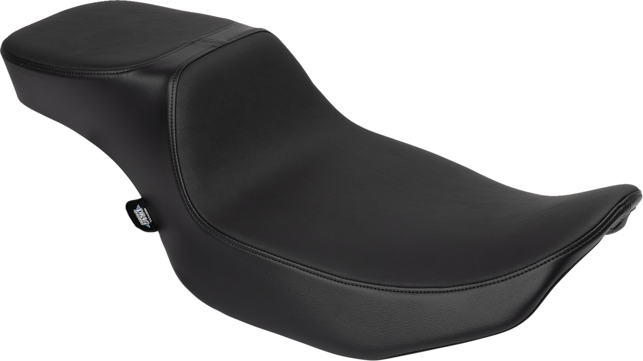 DRAG SPECIALTIES SEATS Predator 2-Up Seat - Extended Reach - Smooth Vinyl - FLHX/FLTR '23-'24 4691A