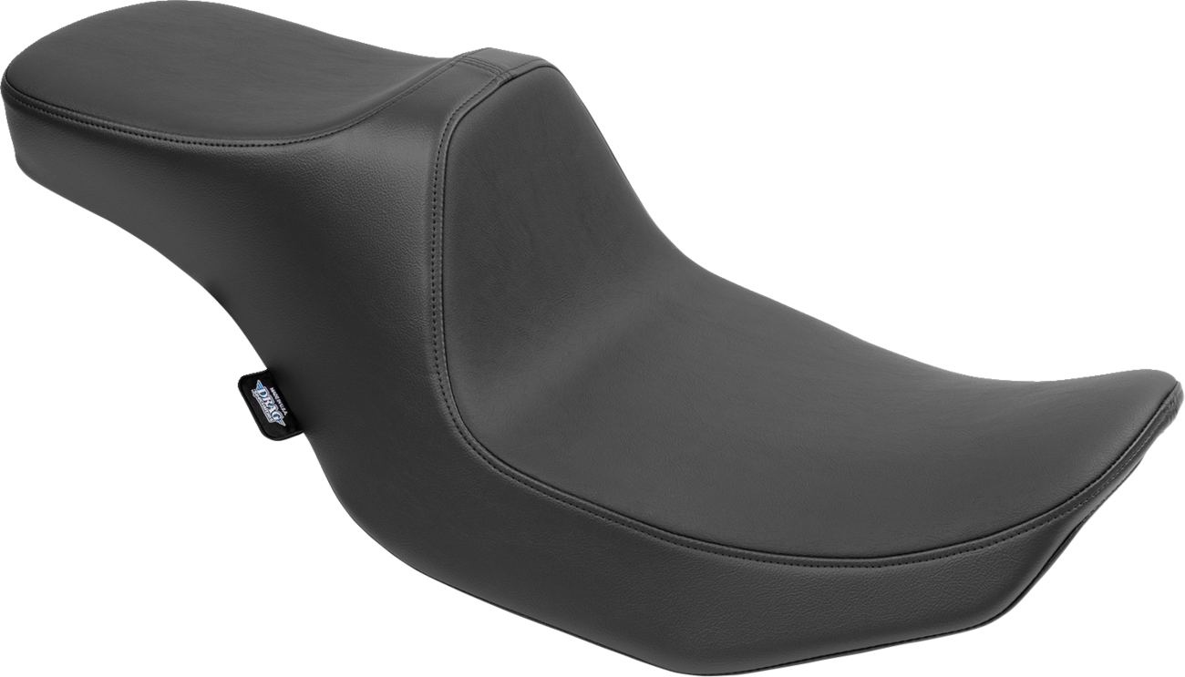 DRAG SPECIALTIES SEATS Predator III 2-Up Seat - Vinyl - Smooth - FLT/FLH '23-'24 4690A