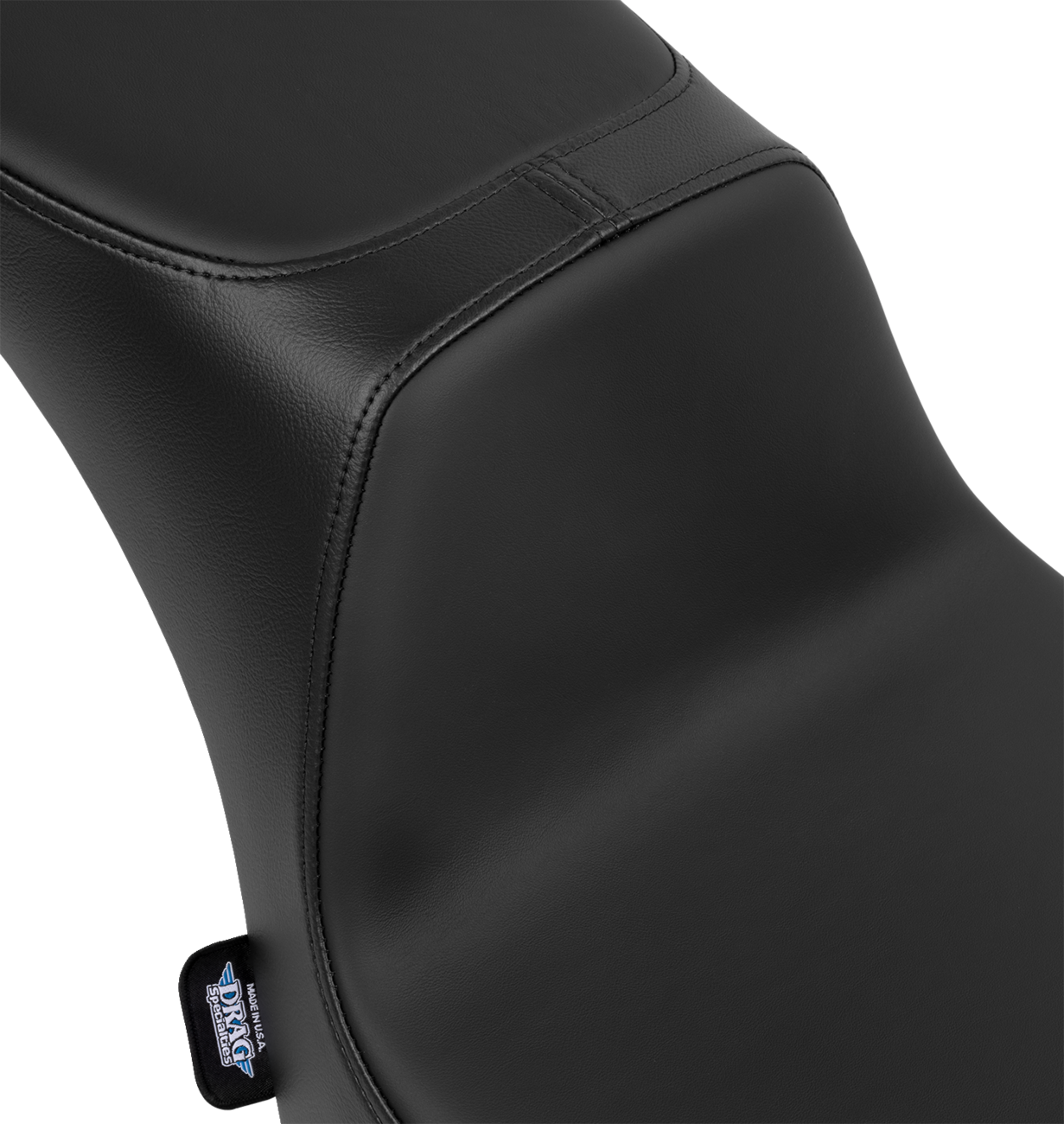DRAG SPECIALTIES SEATS Performance Predator 2-Up Seat - Solar Leather - Smooth - FL '00-'17 4689E
