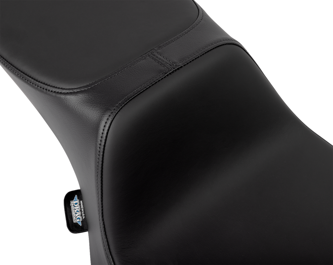 DRAG SPECIALTIES SEATS Performance Predator 2-Up Seat - Extended Reach - Solar Leather - Smooth - FLHX/FLTR '23-'24 4691E