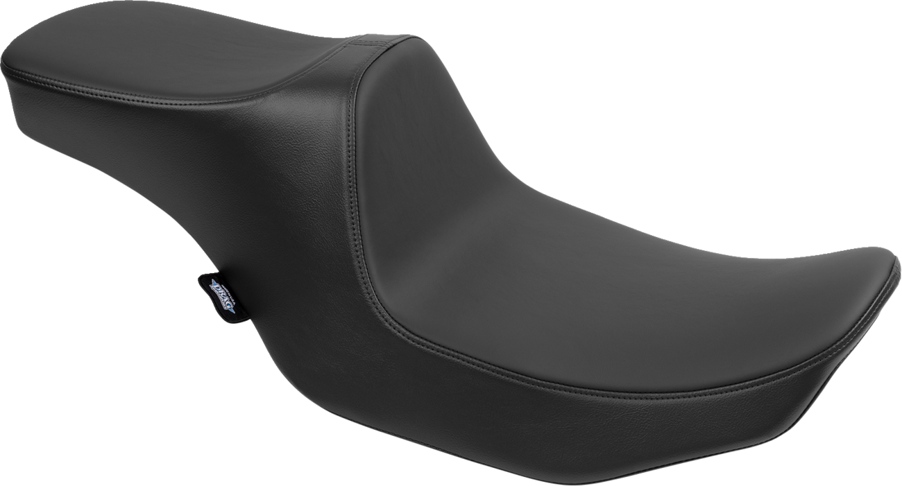DRAG SPECIALTIES SEATS Predator III 2-Up Seat - Vinyl/Solar Leather - Smooth - FLT/FLH '23-'24 4690E