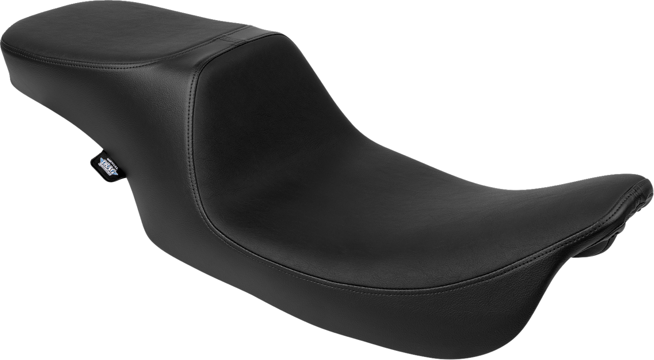 DRAG SPECIALTIES SEATS Predator 2-Up Seat - Vinyl - Smooth - w/o Backrest - FL '97-'07 4695A