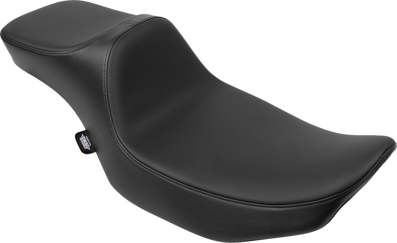 DRAG SPECIALTIES SEATS Extended Reach Predator III Seat - Vinyl/Solar Reflective Leather - Slipstop - FLH/FLT '23-'24 4705E