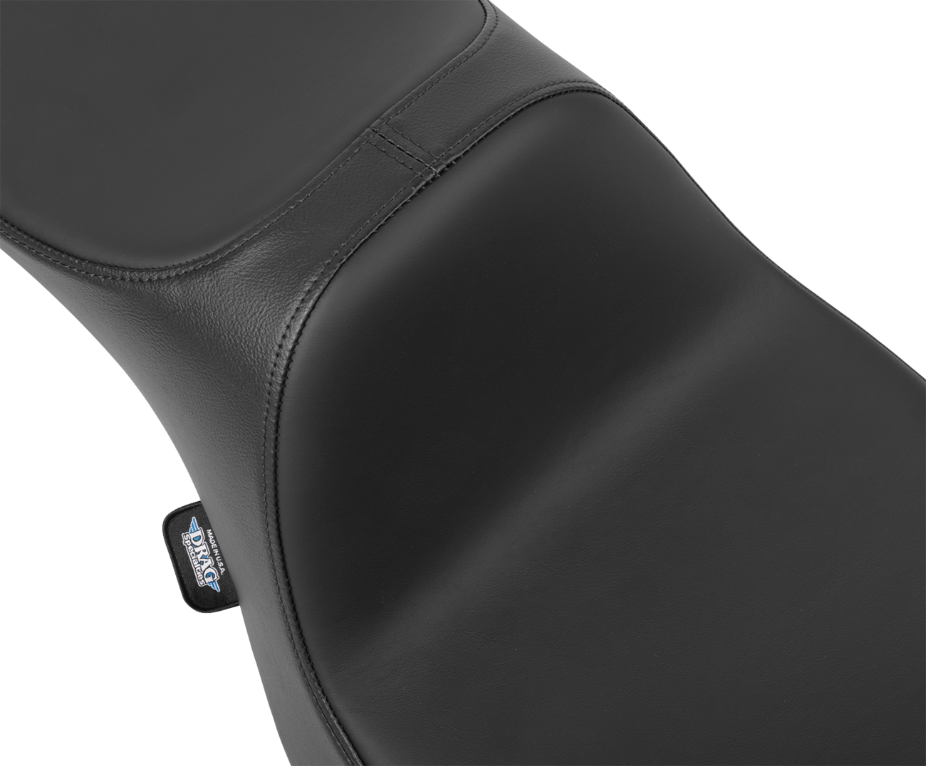 DRAG SPECIALTIES SEATS Extended Reach Predator III Seat - Vinyl/Solar Reflective Leather - Slipstop - FLH/FLT '23-'24 4705E
