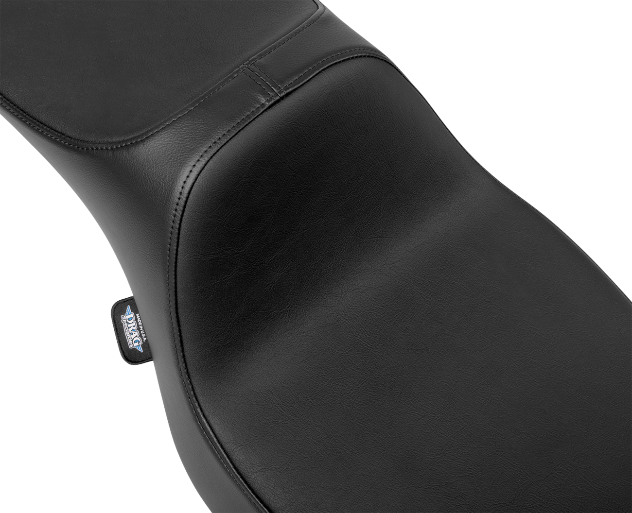 DRAG SPECIALTIES SEATS Extended Reach Predator III Seat - Smooth - Vinyl - FLH/FLT '23-'24 4705A