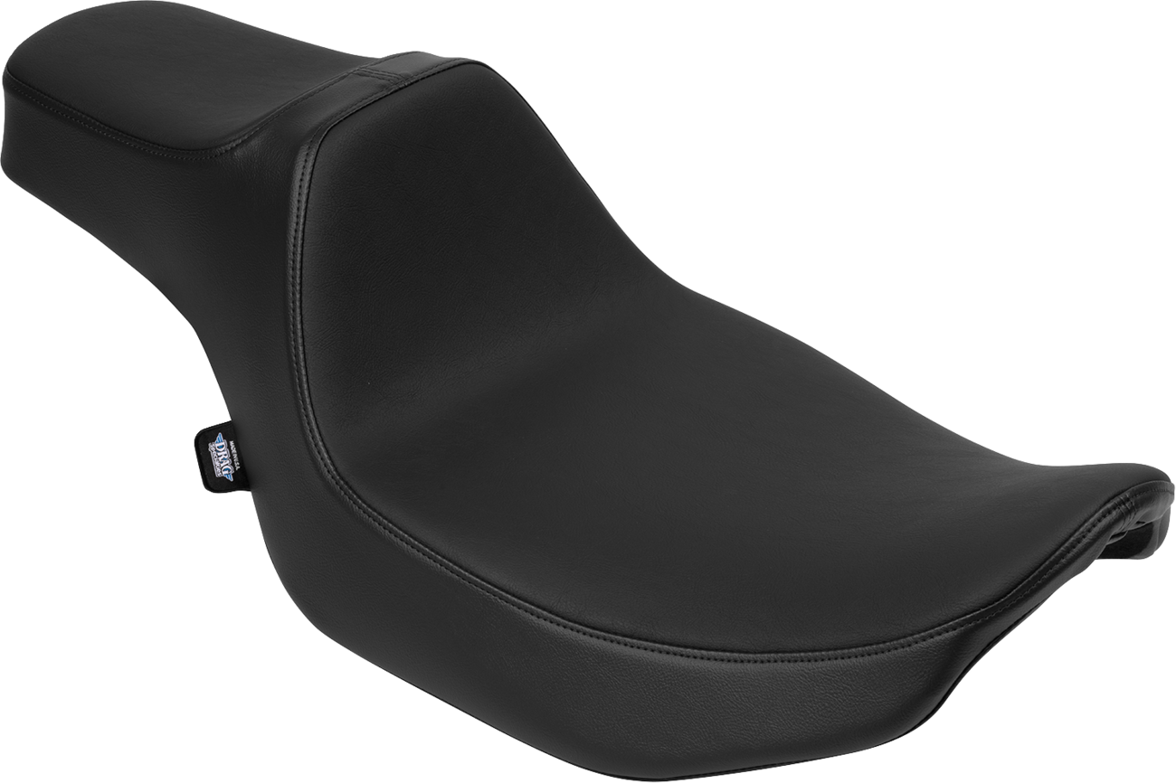 DRAG SPECIALTIES SEATS Extended Reach Predator III Seat - Vinyl - Smooth - FLT/FLH '23-'25 4706A