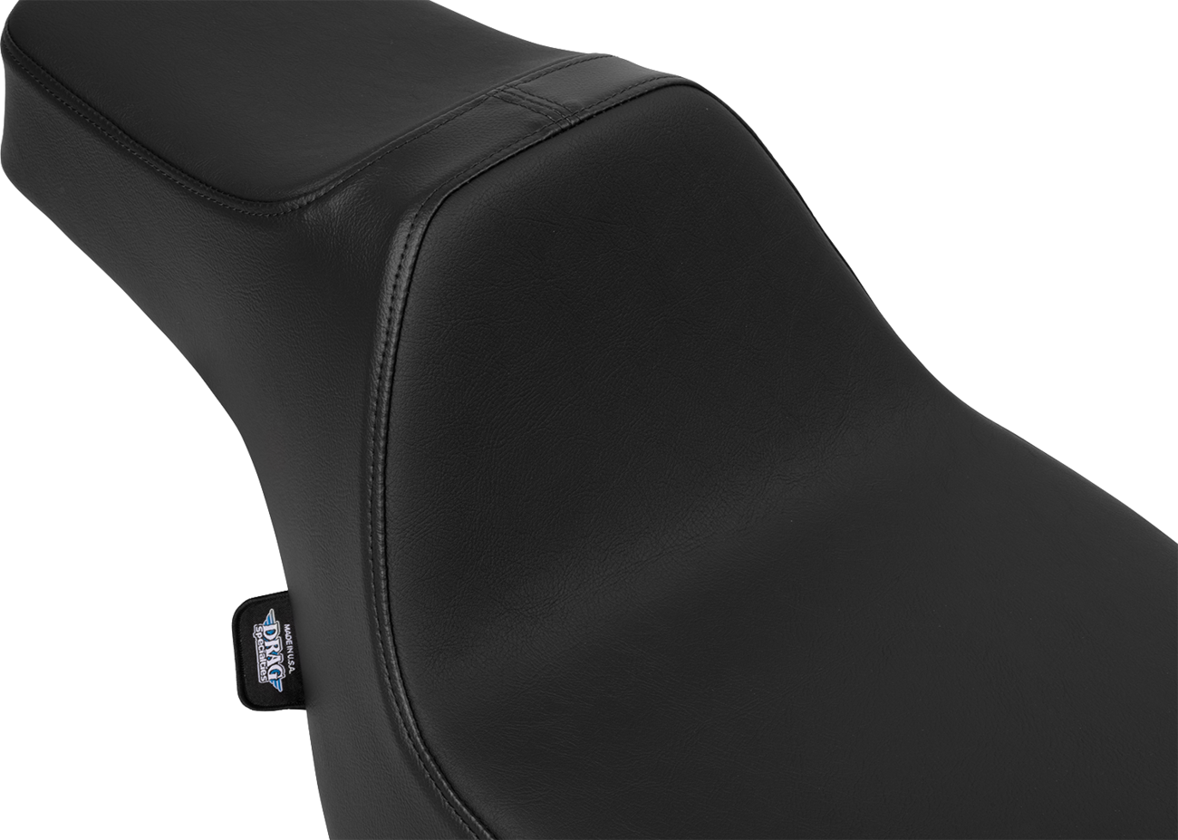 DRAG SPECIALTIES SEATS Extended Reach Predator III Seat - Vinyl - Smooth - FLT/FLH '23-'25 4706A