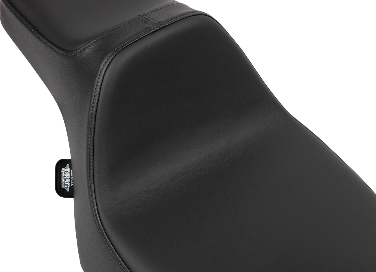 DRAG SPECIALTIES SEATS Extended Reach Predator III Seat - Vinyl/Solar Leather - Smooth - FLT/FLH '23-'25 4706E