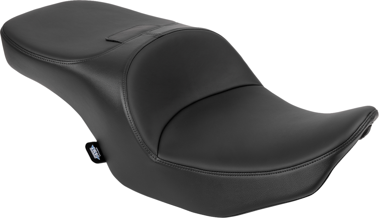 DRAG SPECIALTIES SEATS Freedom Seat - Black - Vinyl/Solar Leather - Smooth - FLT/FLH '23-'25 4711E