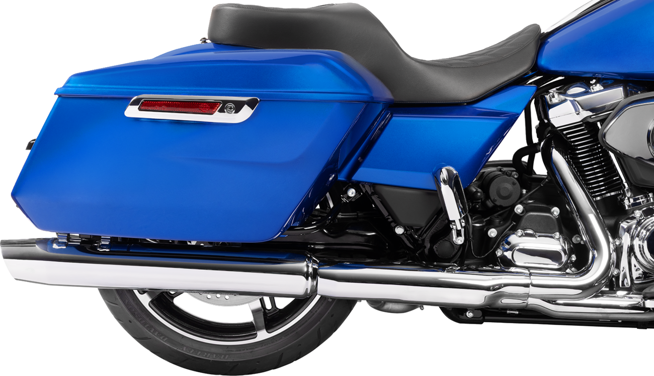 DRAG SPECIALTIES SEATS Freedom Seat - Black - Vinyl - Black Double Diamond Stitch - FLT/FLH '23-'25 4711B