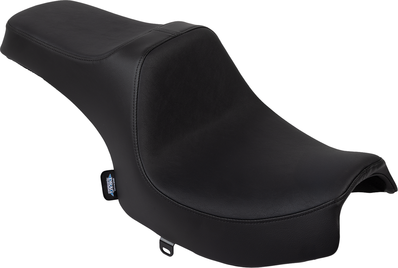 DRAG SPECIALTIES SEATS Predator III Seat - Vinyl - Black - Smooth - Challenger '20-'25 4718A