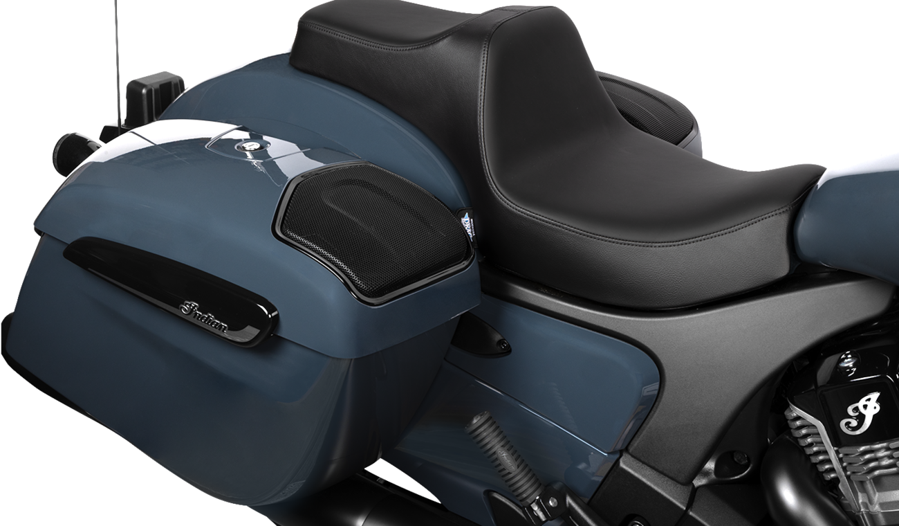 DRAG SPECIALTIES SEATS Predator III 2-Up Seat - Vinyl/Solar Leather - Smooth - Chieftain '25/Challenger '20-'25 4720E