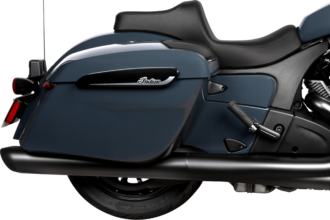 DRAG SPECIALTIES SEATS Predator III 2-Up Seat - Vinyl/Solar Leather - Smooth - Chieftain '25/Challenger '20-'25 4720E