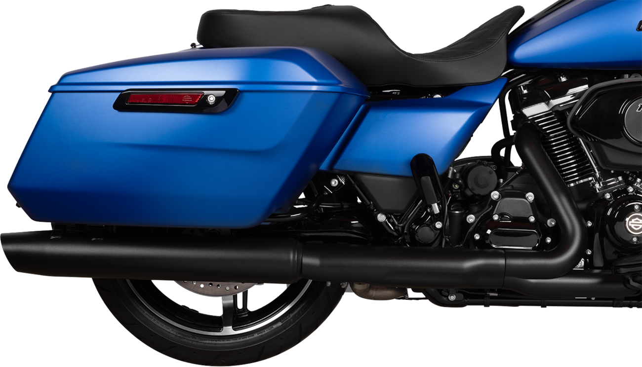 DRAG SPECIALTIES SEATS Freedom Seat - Vinyl - Double Diamond Black Stitch - FLRT/FLTRT '15-'25 4727B