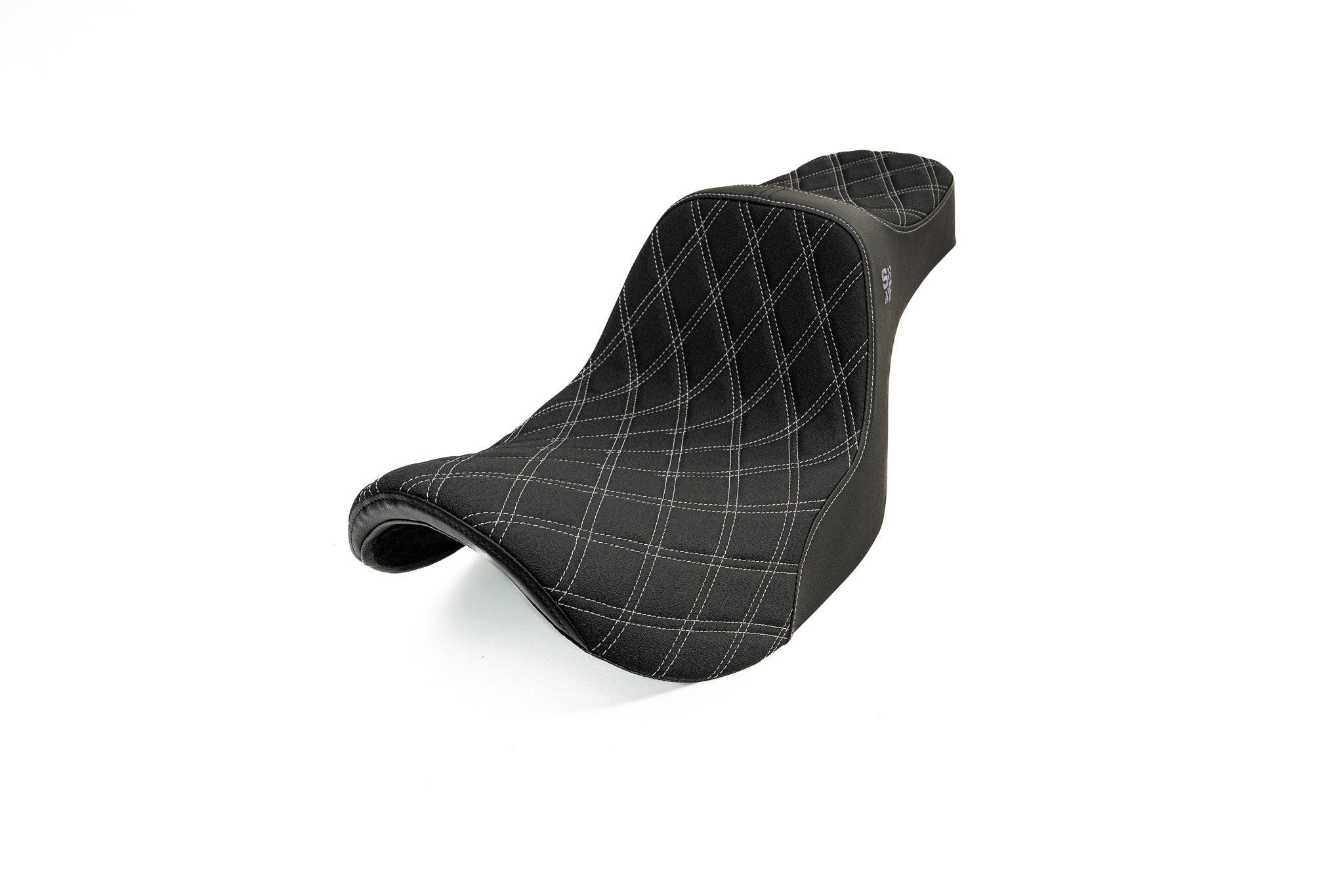 SLYFOX HighNoon Diamond Stitch Seat (Grey Logo) FXR