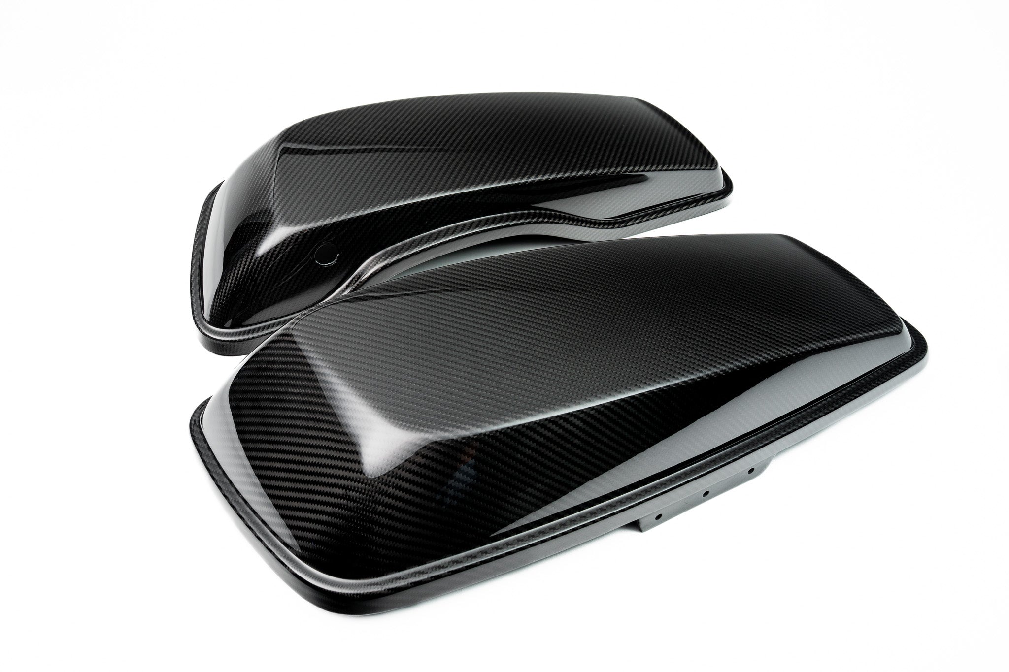 SLYFOX Carbon Saddlebag Lids (Gloss) 14-23 Touring