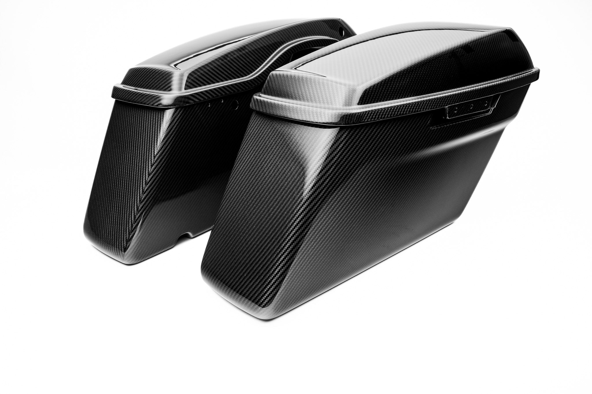 SLYFOX Carbon Saddlebag Bottoms (Gloss) 14-23 Touring