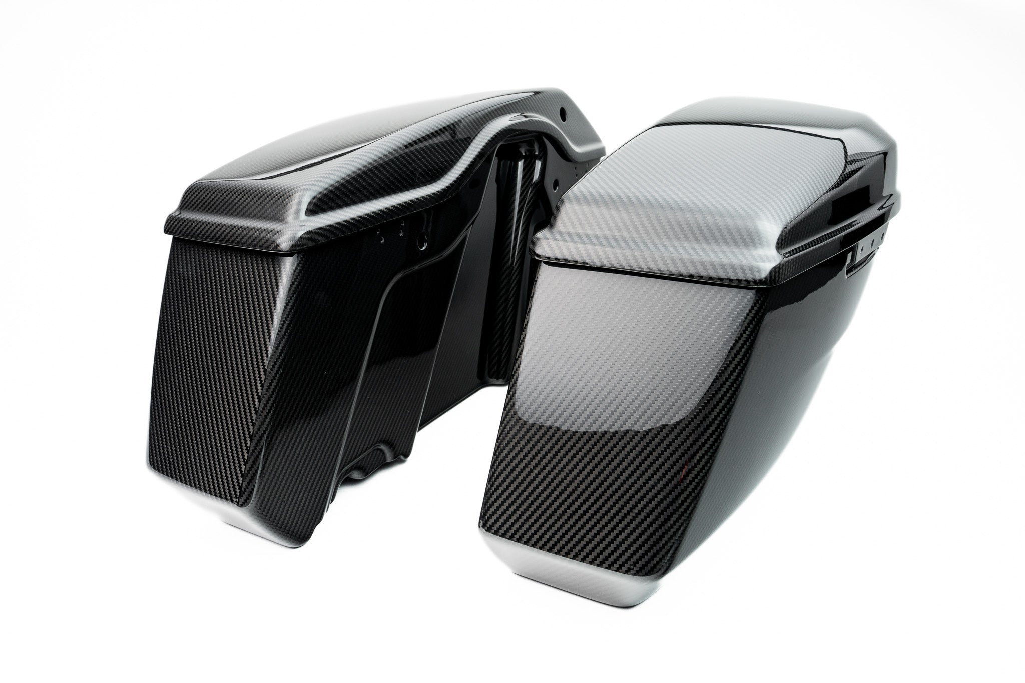 SLYFOX Carbon Saddlebag Bottoms (Gloss) 23.5+ Touring