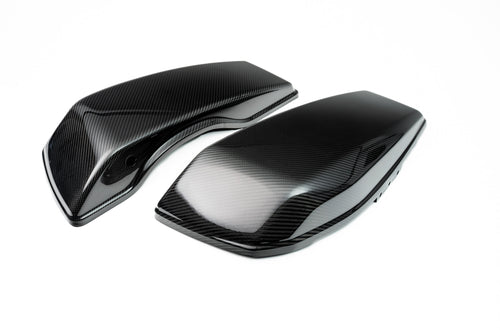 SLYFOX Carbon Saddlebag Lids (Matte) 23.5+ Touring