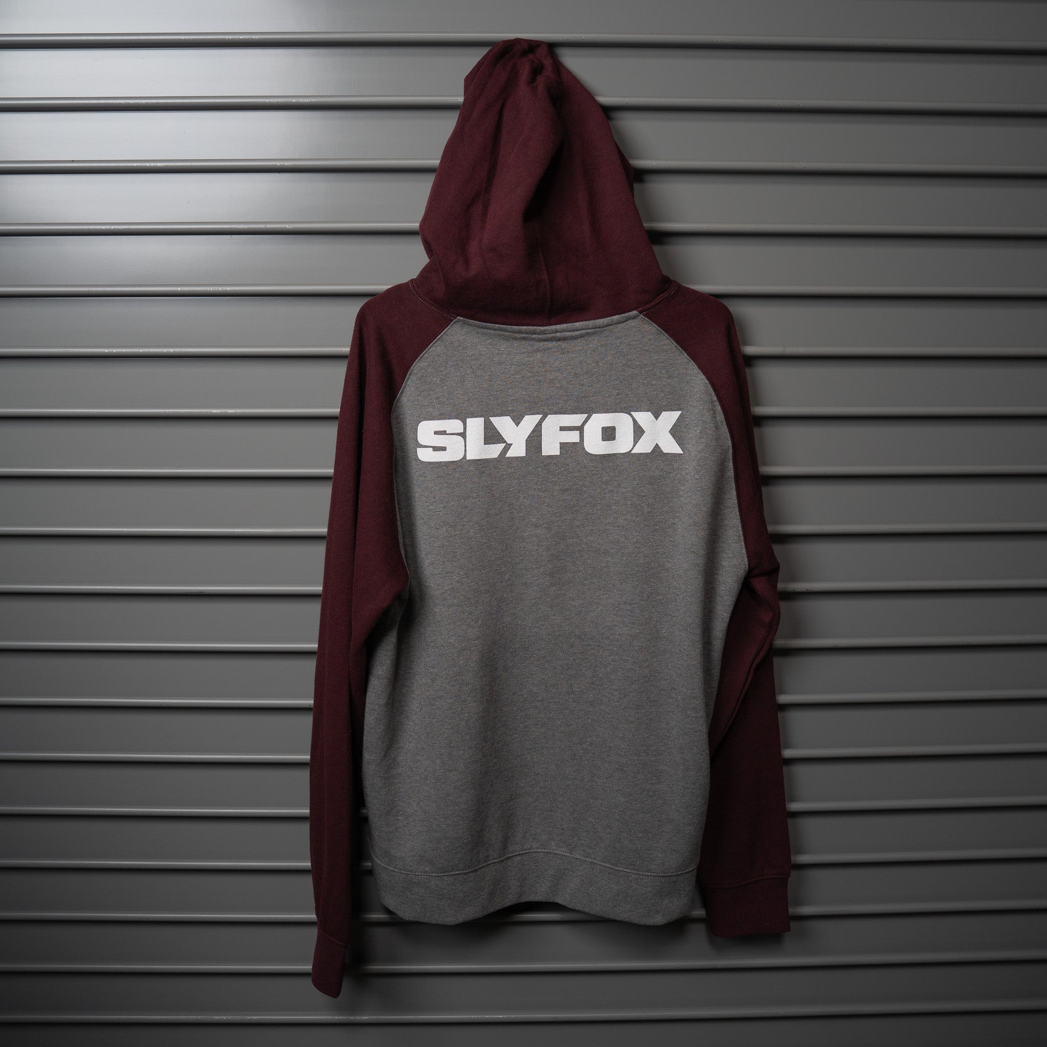 SF Grey / Burgundy Hoodie