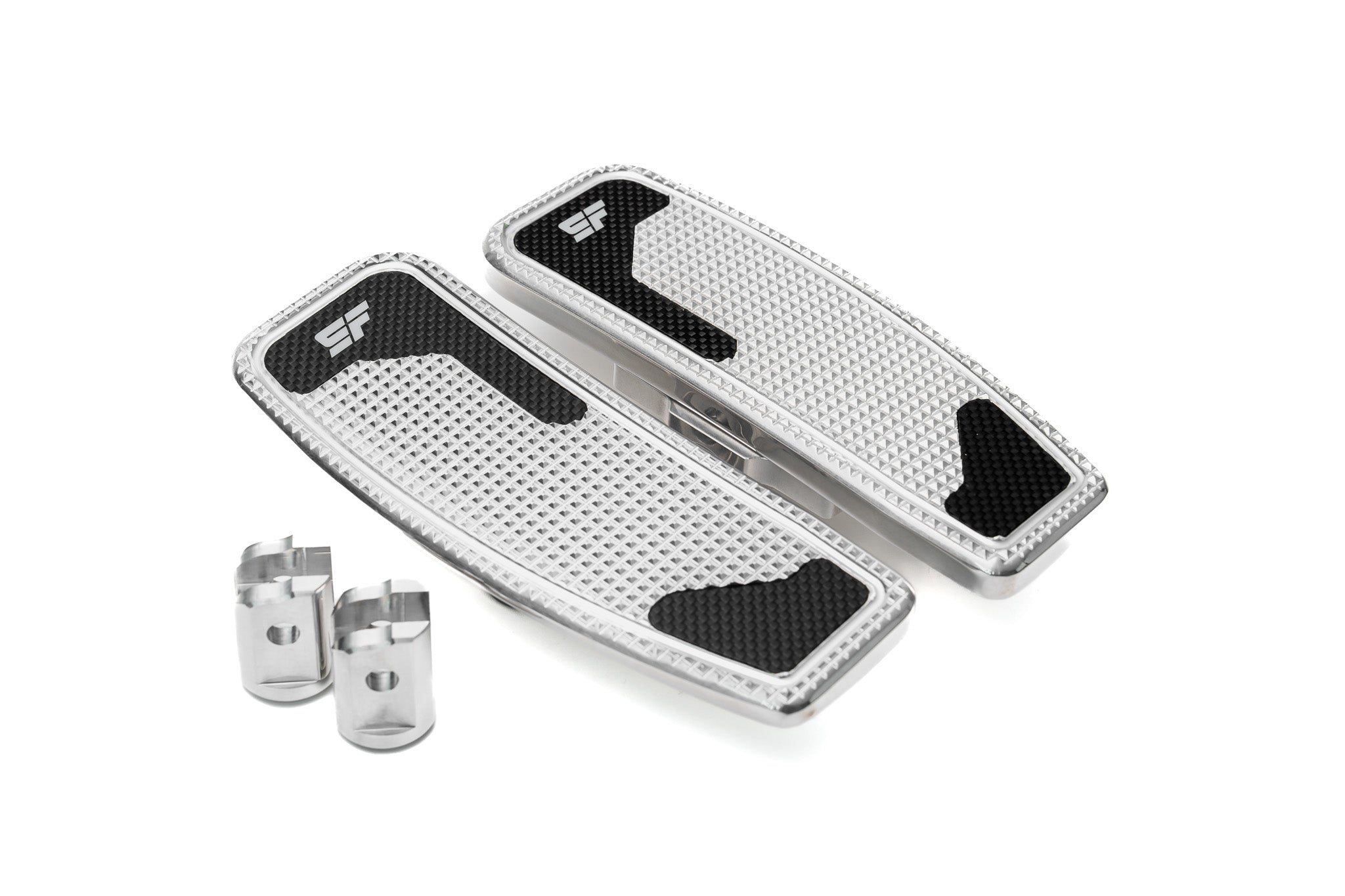 SLYFOX M8 Softail Front Mini Floorboards '17-'25 - Polished