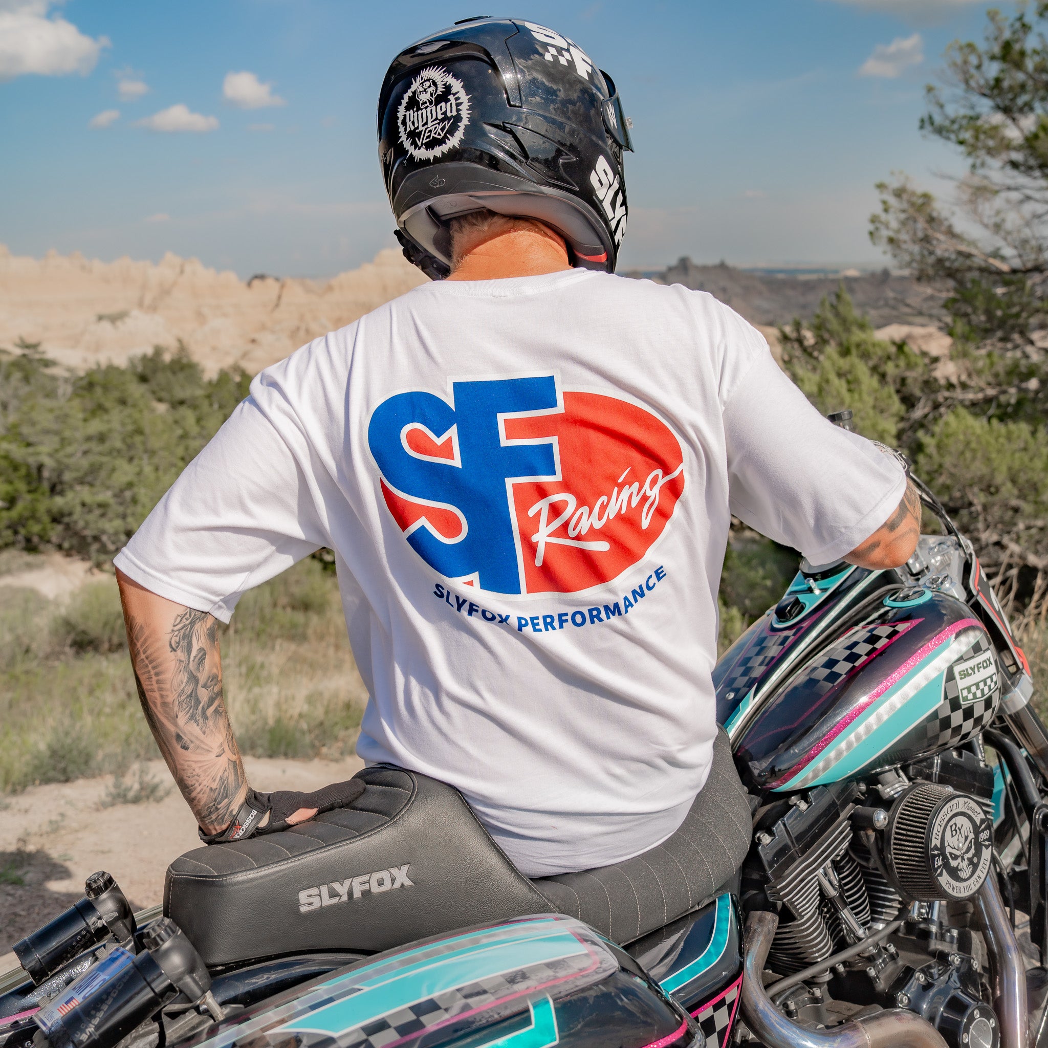 Slyfox "SF110" White T-Shirt