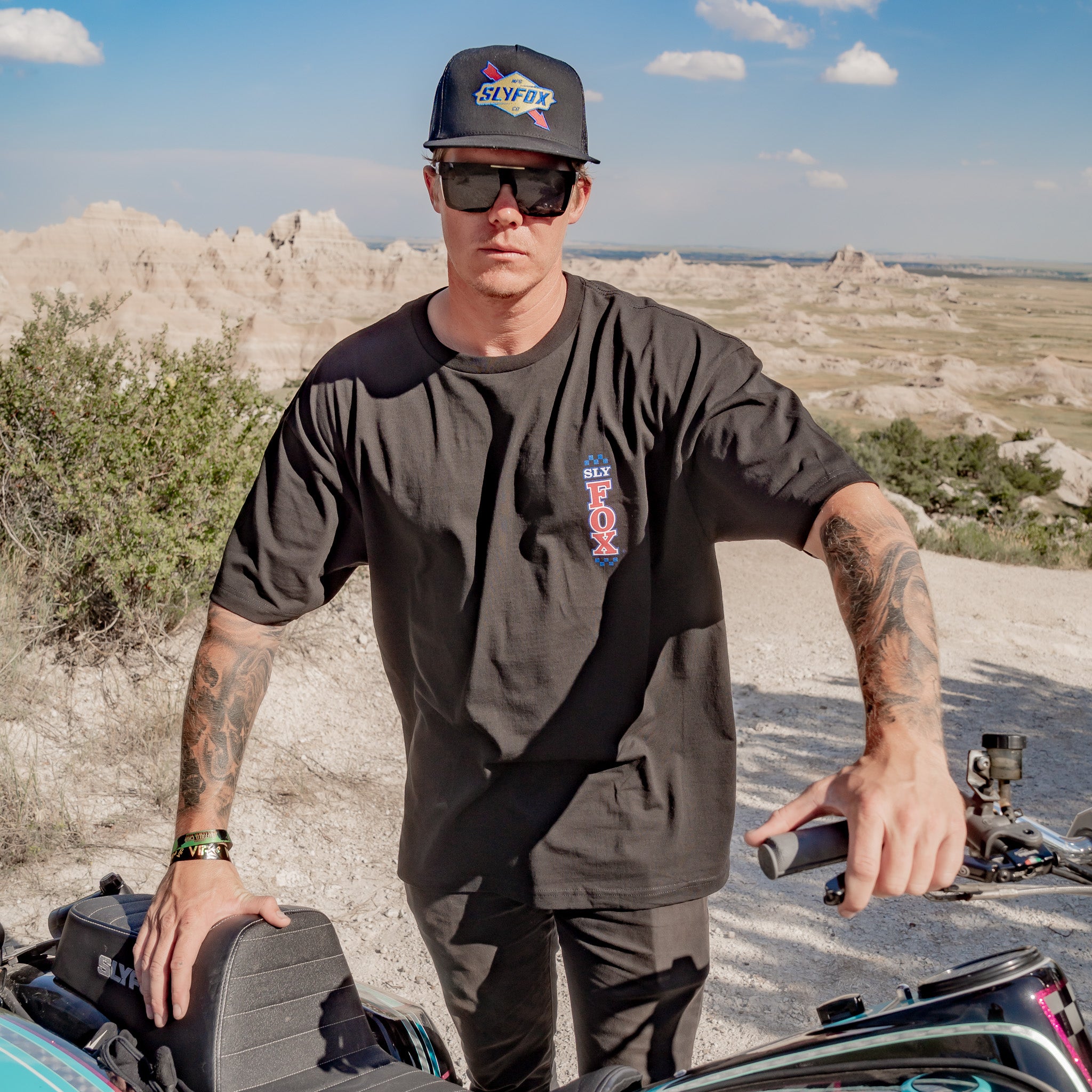 Slyfox "On Par" Black T-Shirt
