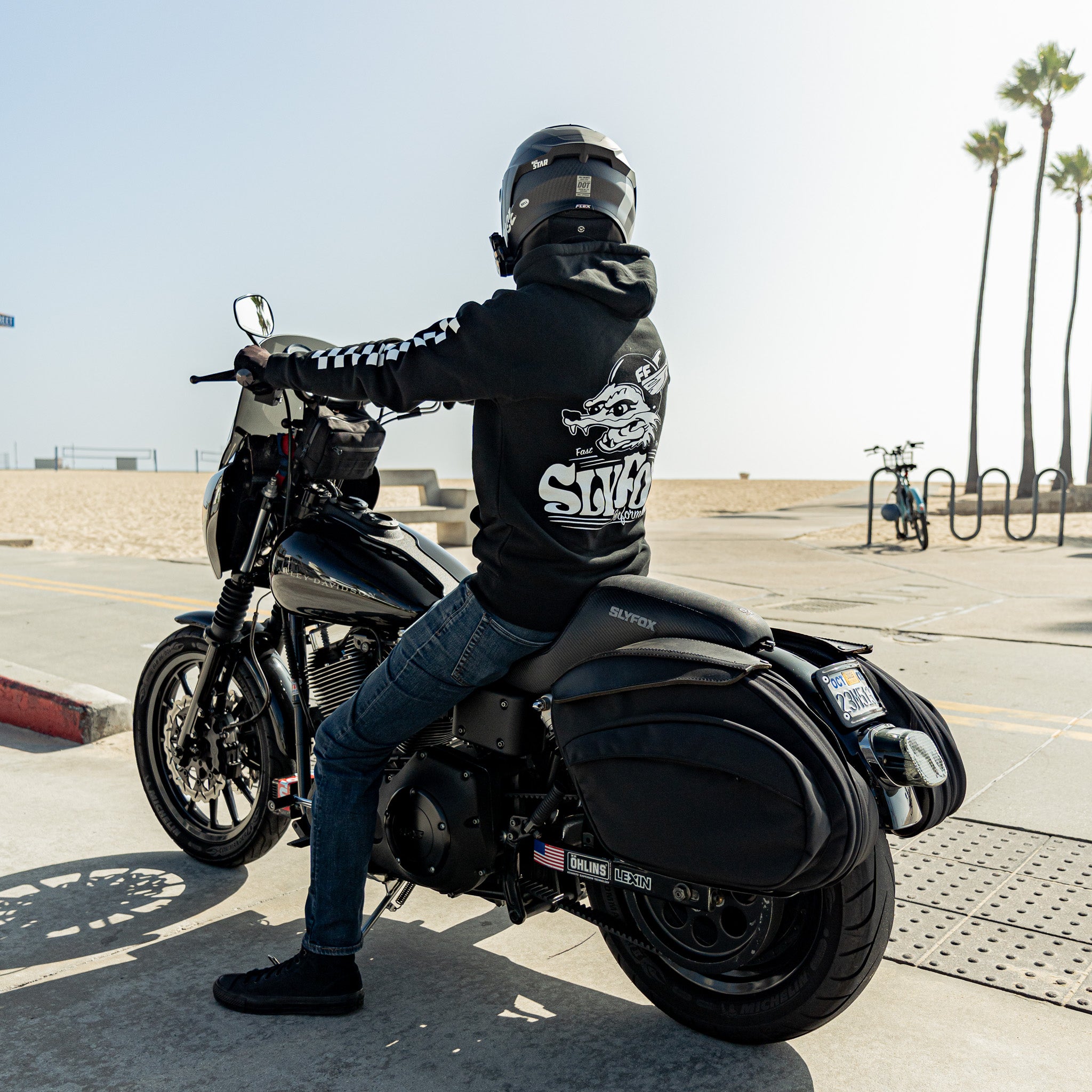 SF Black "Fast Foxy" Hoodie