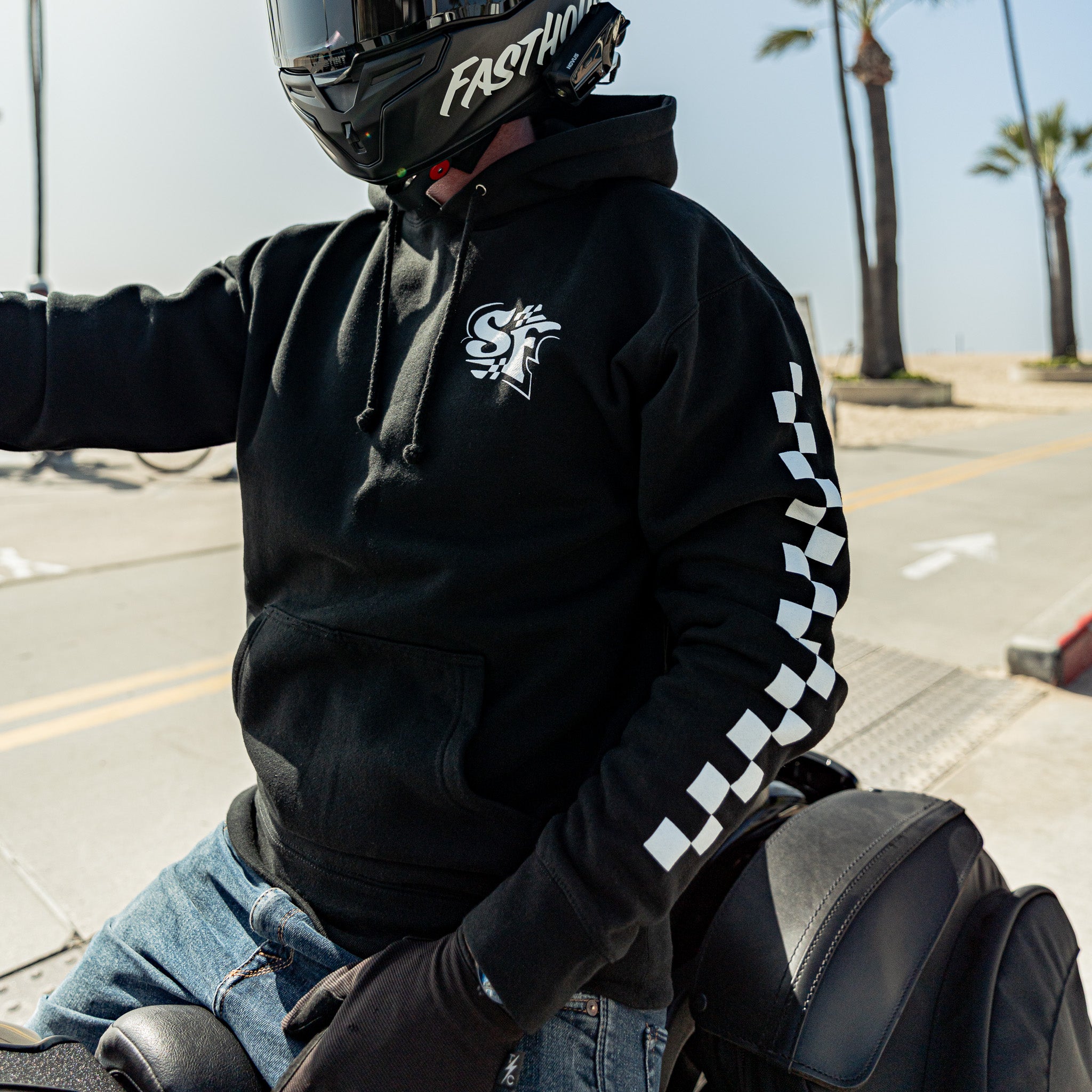 SF Black "Fast Foxy" Hoodie