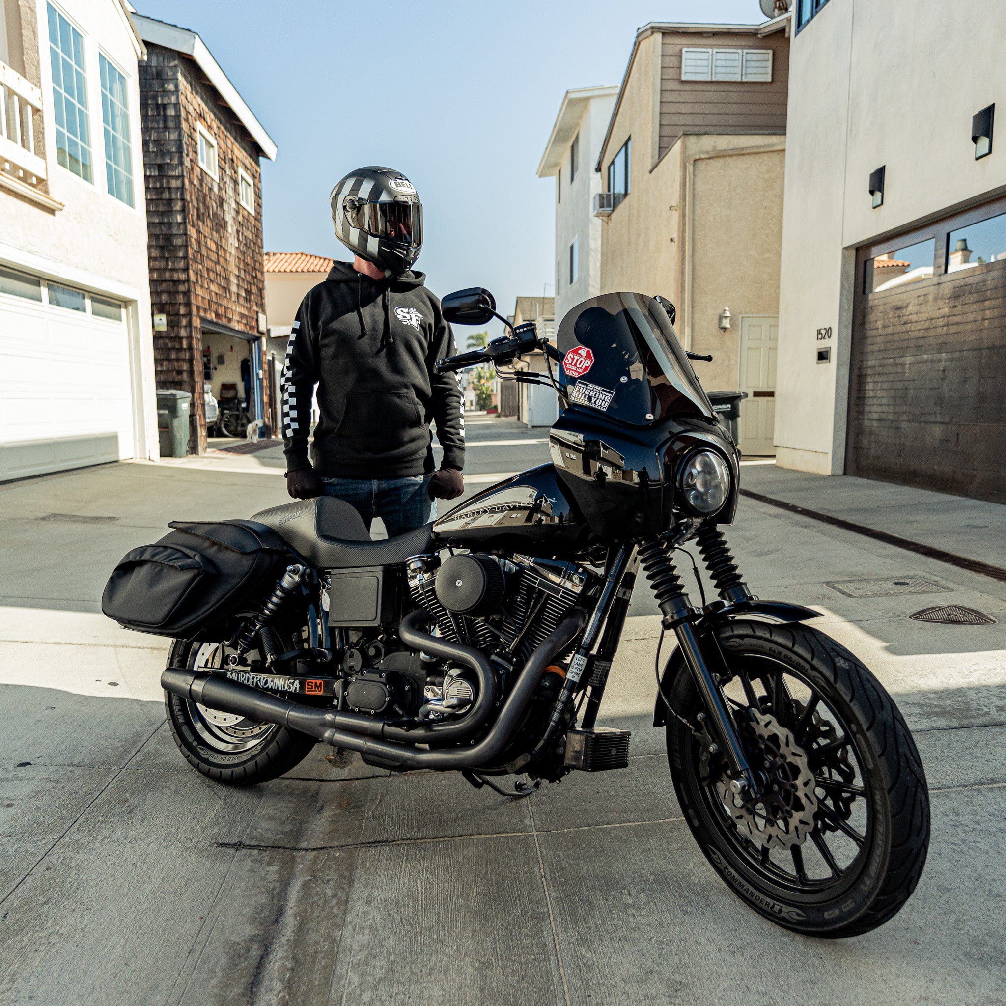 SF Black "Fast Foxy" Hoodie